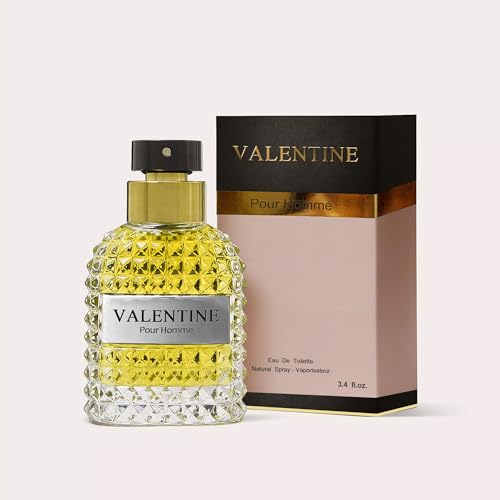 Perfume for Men Valentine Milano Eau de Toilette Natural Spray Men Cologne Masculine Scent 3 4 Fl Oz/100ML