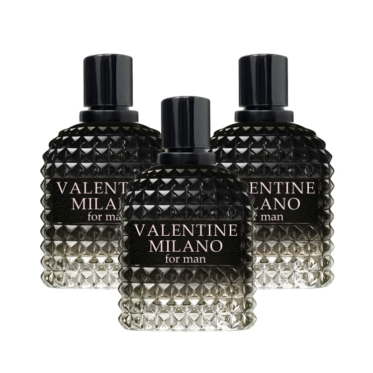 Perfume for Men Valentine Milano Eau de Toilette Natural Spray Men Cologne Masculine Scent 3 4 Fl Oz/100ML