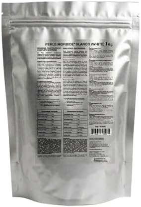 Perle Morbide White Soft Food for Canaries  Finches  Siskins  Goldfinches  Waxbills   Protein Rich Mini Morsels  Easy to Prepare with Water or Eggfood Mix 1Kg