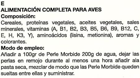 Perle Morbide Yellow Green Soft Bird Food 5Lb   Comida para Pajaritos  Complete Extruded Diet for Canaries  Finches  Parakeets  Goldfinches  Lady Gouldians   Vitamin Rich & Digestible Formula