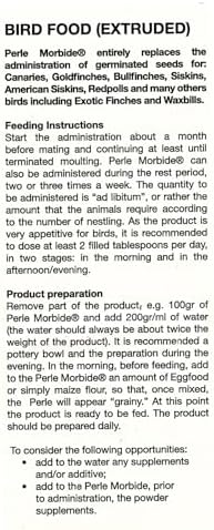 Perle Morbide Yellow Green Soft Bird Food 5Lb   Comida para Pajaritos  Complete Extruded Diet for Canaries  Finches  Parakeets  Goldfinches  Lady Gouldians   Vitamin Rich & Digestible Formula