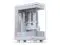 Phanteks Evolv X2 Matrix Mid Tower ATX Gaming Chassis with 900 LED Matrix Display  Fabric Interior Panel  Vertical Cooling System  Tempered Glass  Integrated D RGB Lighting  Grey White
