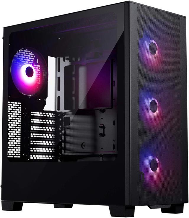 Phanteks XT Pro Ultra  Mid Tower Gaming Chassis  4x M25 140 Fans Included  High Airflow Performance Mesh  Tempered Glass Window  USB C 3 2 Gen2  Black