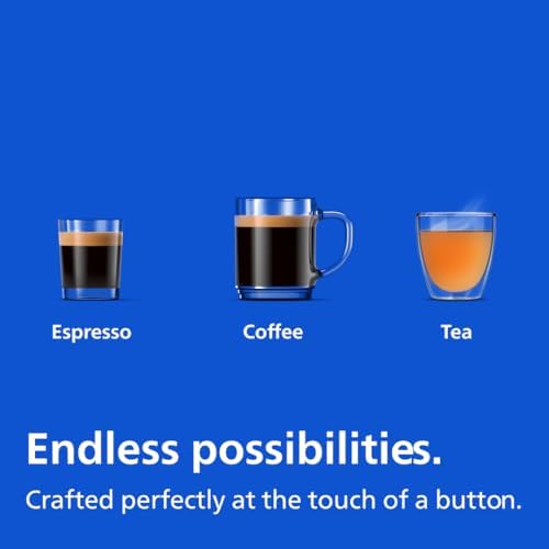 Philips 2200 Series Fully Automatic Espresso Machine  Classic Milk Frother  2 Coffee Varieties  Intuitive Touch Display  100  Ceramic Grinder  AquaClean Filter  Aroma Seal  Black  EP2220/14