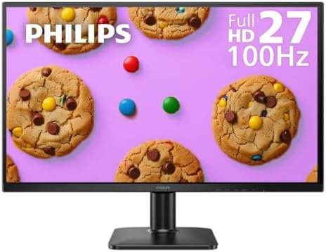 Philips 24E2N2100 24 inch IPS FHD  1920 x 1080  120Hz Gaming Office Monitor  VESA  HDMI x1  VGA Port x1  Eye Care  4 Year Advance Replacement Warranty