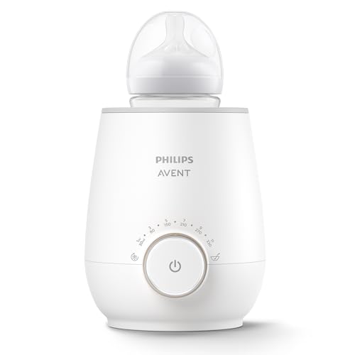 Philips Avent Premium Fast Bottle Warmer  with Smart Temperature Control  Water Bath Technology  Automatic Shut Off  Model SCF358