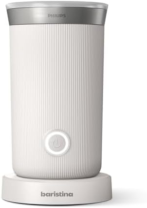 Philips Baristina Espresso Machine  Grind  Tamp & Brew Coffee Beans in One Swipe  Compact  16 Bar Pump Pressure  Automatic Grinder  Black with Black Portafilter  BAR300/60