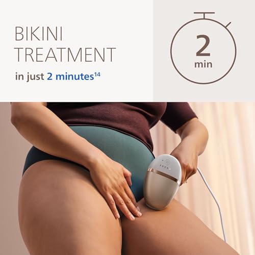 Philips Lumea 9000 Series IPL Hair Removal Device Permanent Laser Hair Reduction for Women & Men  Easy and Comfortable Use at Home  SenseIQ  4 Attachments for Body  Face  Bikini & Underarms  BRI984/03
