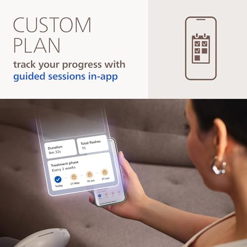 Philips Lumea 9000 Series IPL Hair Removal Device Permanent Laser Hair Reduction for Women & Men  Easy and Comfortable Use at Home  SenseIQ  4 Attachments for Body  Face  Bikini & Underarms  BRI984/03