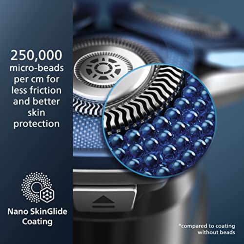 Philips Norelco Shaver 7200 - Afeitadora eléctrica recargable en seco y húmedo con tecnología SenseIQ y recortadora emergente, S7887/82