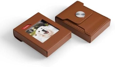 PhotoTag E Ink Bluetooth Tracker Tag Works with Apple Find My  iOS Only   Smart Key Finder & Item Locator  Custom Picture Display Luggage Tags  Airtag Holder  1 Pack Black