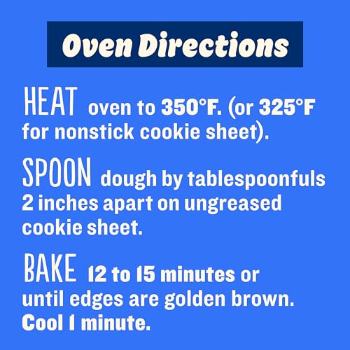 Pillsbury Ready to Bake Refrigerated Cookie Dough  Chocolate Chip  Makes About 30 Cookies  Value Size  30 oz