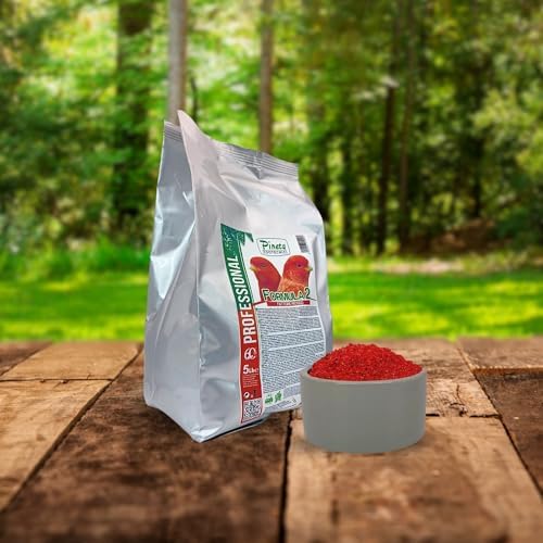 Pineta Formula2 Canary Food 5Lb   Red Factor Bird Supplement for Canaries  Supporting Vibrant Plumage and Optimal Health  Canary Seeds for Birds  Molting and Breeding Season Care