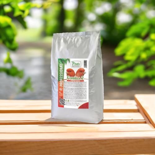 Pineta Formula2 Canary Food 5Lb   Red Factor Bird Supplement for Canaries  Supporting Vibrant Plumage and Optimal Health  Canary Seeds for Birds  Molting and Breeding Season Care