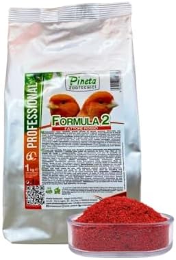 Pineta Formula2 Canary Food 5Lb   Red Factor Bird Supplement for Canaries  Supporting Vibrant Plumage and Optimal Health  Canary Seeds for Birds  Molting and Breeding Season Care