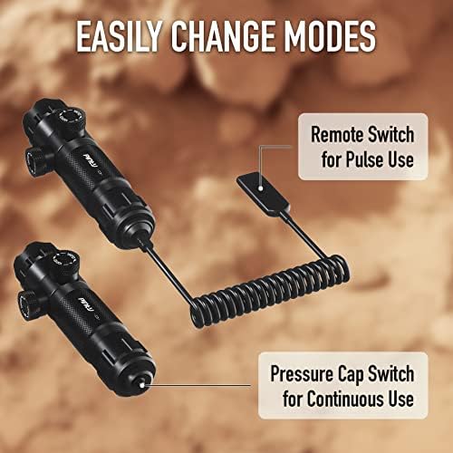 Pinty Hunting Rifle Green Laser Sight Dot Scope Adjustable with Mounts