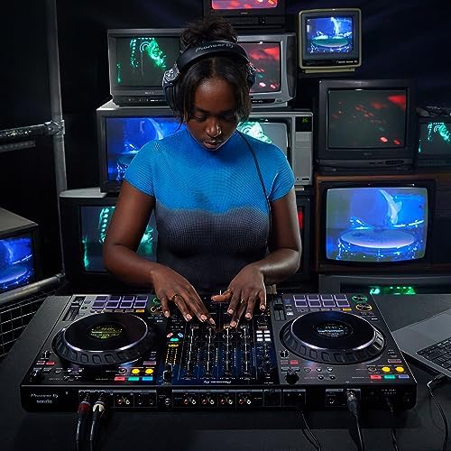 Pioneer DJ DDJ FLX10 Limited Edition   4 channel DJ controller for Rekordbox & Serato   Black