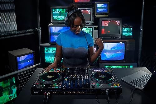 Pioneer DJ DDJ FLX10 Limited Edition   4 channel DJ controller for Rekordbox & Serato   Black