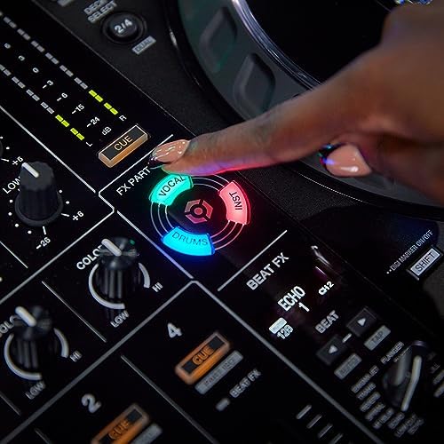 Pioneer DJ DDJ FLX10 Limited Edition   4 channel DJ controller for Rekordbox & Serato   Black
