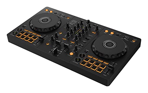 Pioneer DJ DDJ FLX4 2 deck rekordbox and Serato DJ Controller Graphite