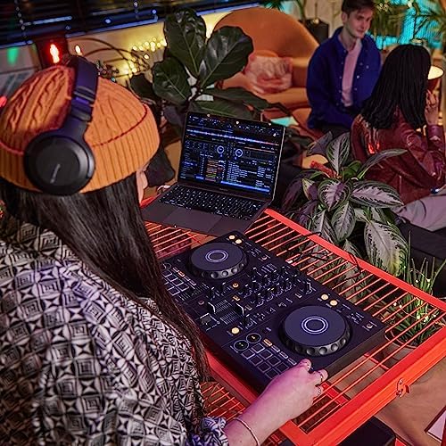 Pioneer DJ DDJ FLX4 2 deck Rekordbox and Serato DJ Controller   Graphite