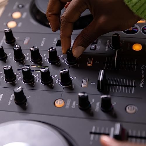 Pioneer DJ DDJ FLX4 2 deck Rekordbox and Serato DJ Controller   Graphite