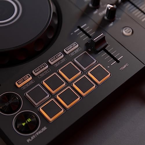 Pioneer DJ DDJ FLX4 2 deck Rekordbox and Serato DJ Controller   Graphite
