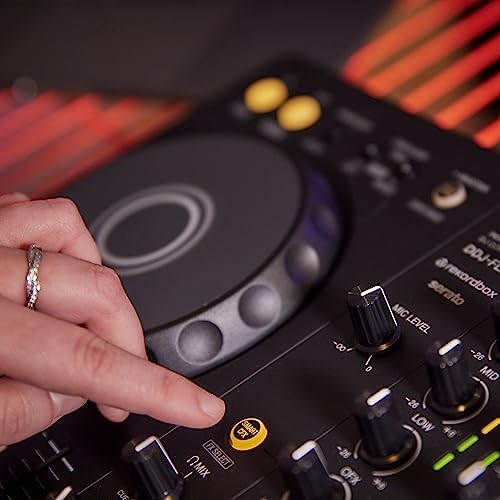 Pioneer DJ DDJ FLX4 2 deck Rekordbox and Serato DJ Controller   Graphite