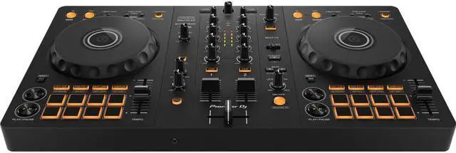 Pioneer DJ DDJ FLX4 Portable 2 Channel rekordbox DJ and Serato Controller  Graphite
