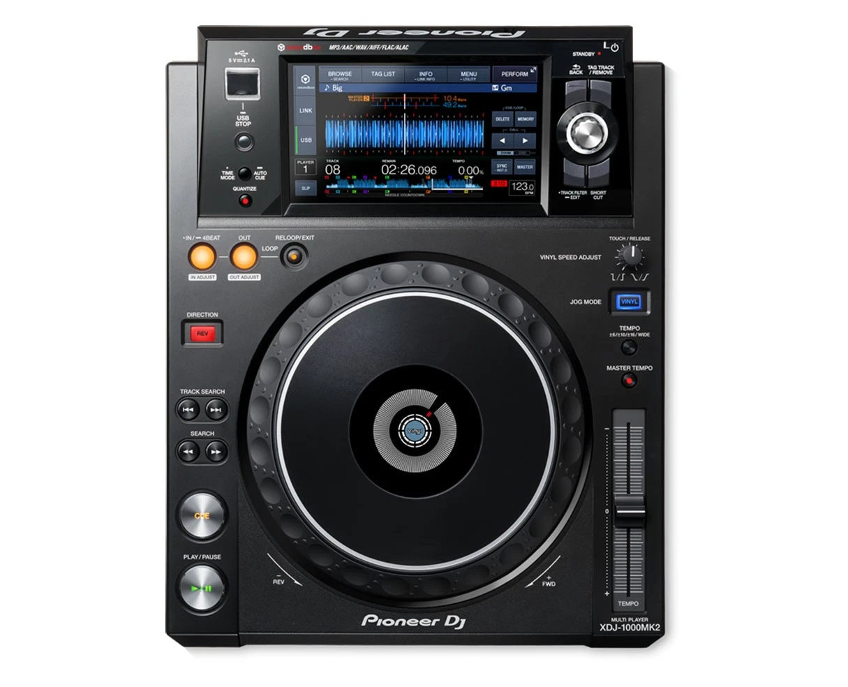 Pioneer DJ XDJ 1000MK2 Digital Performance Multi Player XDJ1000 XDJ1000MK2