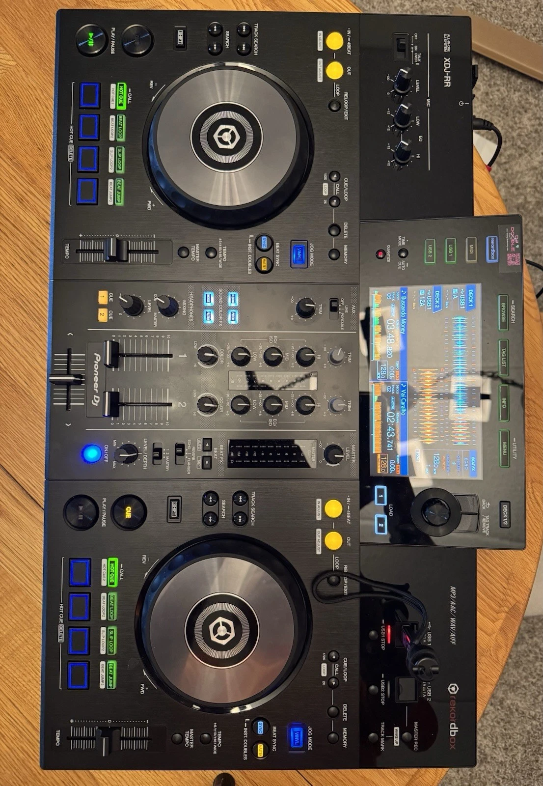 Pioneer DJ XDJ RR All In One Digital DJ System with Rekordbox Software   Black