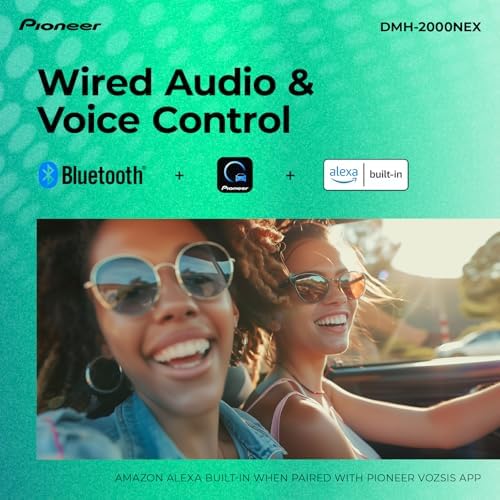 Pioneer DMH W3000NEX 6 8 Double Din Multimedia Digital Media Receiver  Wireless Apple CarPlay and Android Auto  Bluetooth  Backup Camera Compatible  Touchscreen  One Touch Navigation