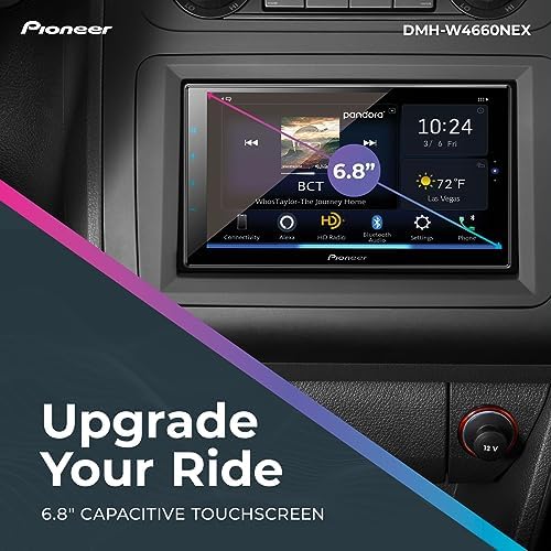 Pioneer DMH W3000NEX 6 8 Double Din Multimedia Digital Media Receiver  Wireless Apple CarPlay and Android Auto  Bluetooth  Backup Camera Compatible  Touchscreen  One Touch Navigation