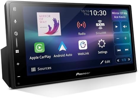 Pioneer DMH W3000NEX 6 8 Double Din Multimedia Digital Media Receiver  Wireless Apple CarPlay and Android Auto  Bluetooth  Backup Camera Compatible  Touchscreen  One Touch Navigation