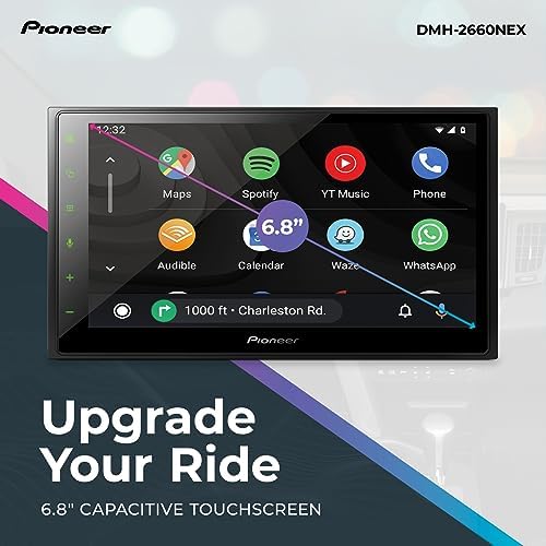 Pioneer DMH W3000NEX 6 8 Double Din Multimedia Digital Media Receiver  Wireless Apple CarPlay and Android Auto  Bluetooth  Backup Camera Compatible  Touchscreen  One Touch Navigation