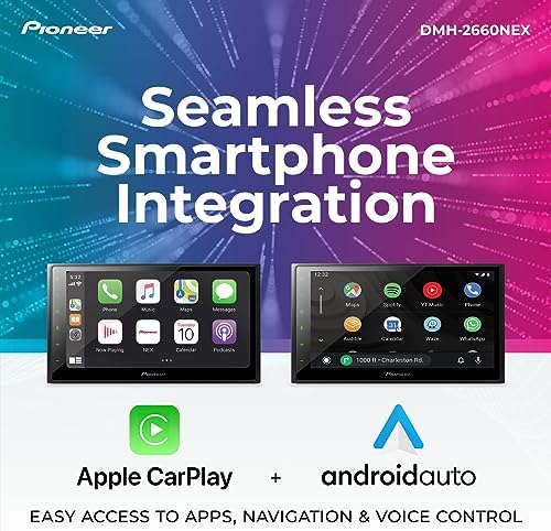 Pioneer DMH W3000NEX 6 8 Double Din Multimedia Digital Media Receiver  Wireless Apple CarPlay and Android Auto  Bluetooth  Backup Camera Compatible  Touchscreen  One Touch Navigation