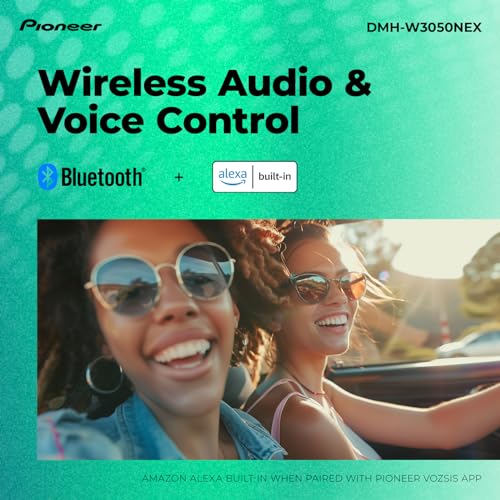 Pioneer DMH W3050NEX 6 8 Capacitive Touchscreen  Double Din   Wireless & Wired Apple CarPlay & Android Auto  Bluetooth  Backup Camera  Maestro  FLAC  HD Radio  Hi Volt RCA