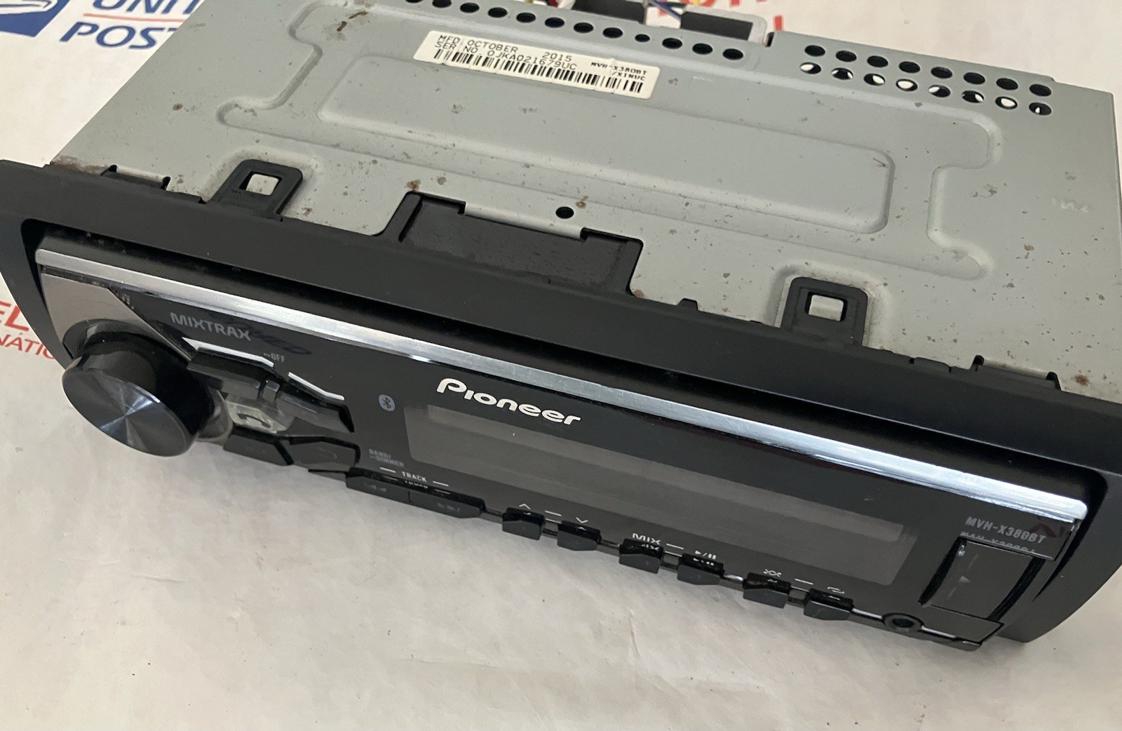 Pioneer MVH X380BT Digital Media Receiver USB Mixtrax Bluetooth Audio