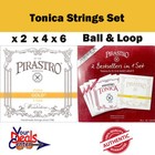 Pirastro Tonica Violin Strings Gold Label E Set 4/4 Ball and Loop E 2026 Special