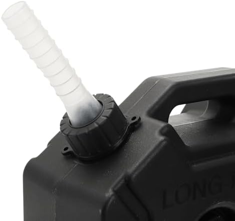 Plastic Engine Oil Jugs with Lid  1 3 Gallon Water Storage Containers with Lockable Bracket  Portable Water Tank Fluid Container