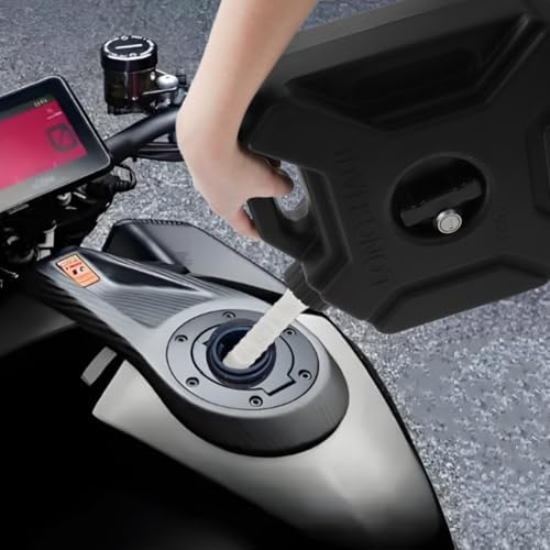 Plastic Engine Oil Jugs with Lid  1 3 Gallon Water Storage Containers with Lockable Bracket  Portable Water Tank Fluid Container