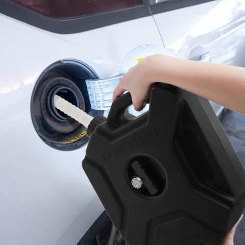 Plastic Engine Oil Jugs with Lid  1 3 Gallon Water Storage Containers with Lockable Bracket  Portable Water Tank Fluid Container