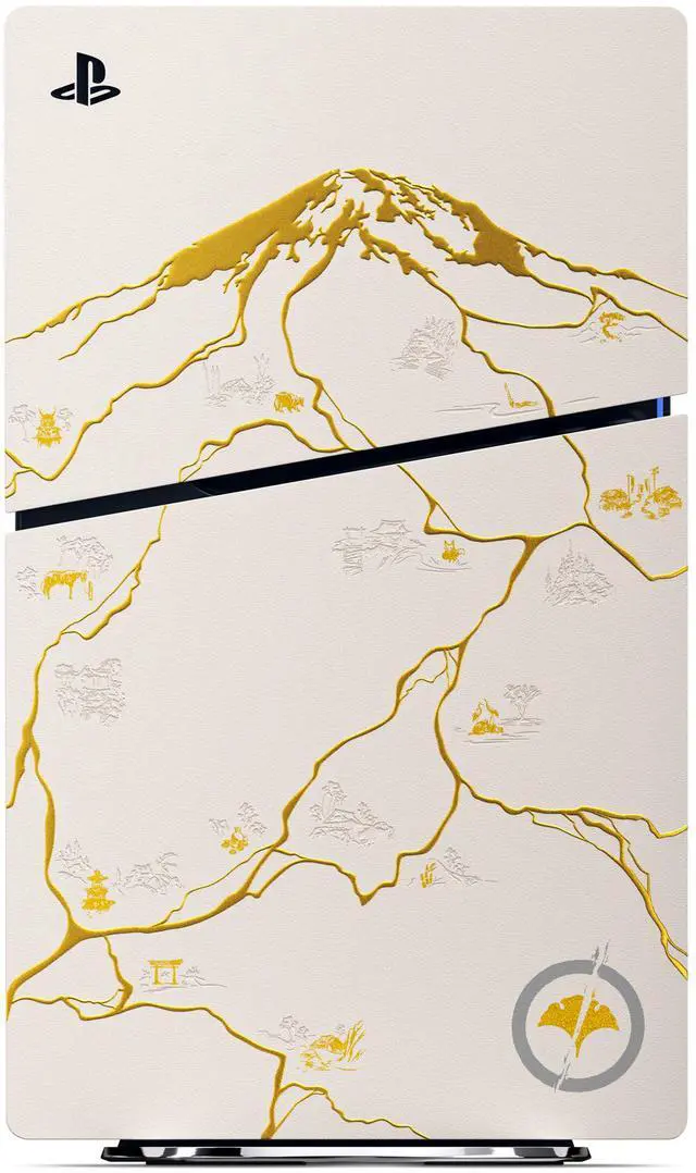 PlayStation 5 Console   Ghost of Yotei Gold Limited Edition Bundle