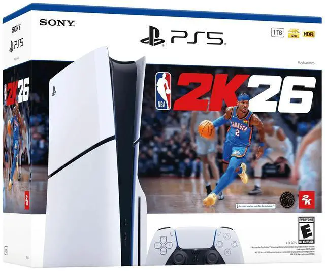 PlayStation 5 Console   NBA 2K26 Bundle  model group  slim 