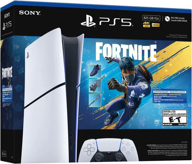 PlayStation 5 Digital Edition 825GB   Fortnite Flowering Chaos Bundle