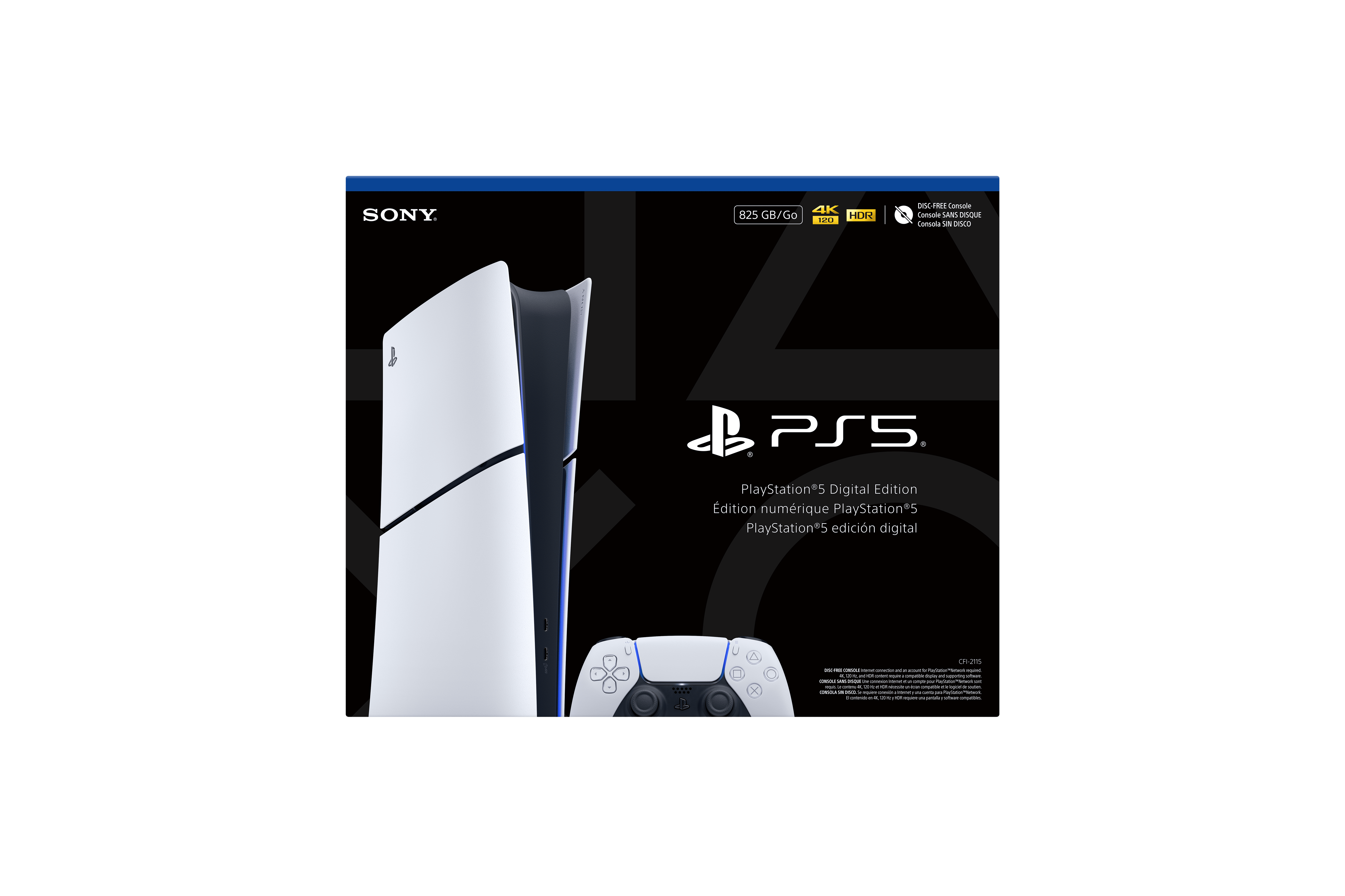 PlayStation 5 Digital Console Slim   825GB