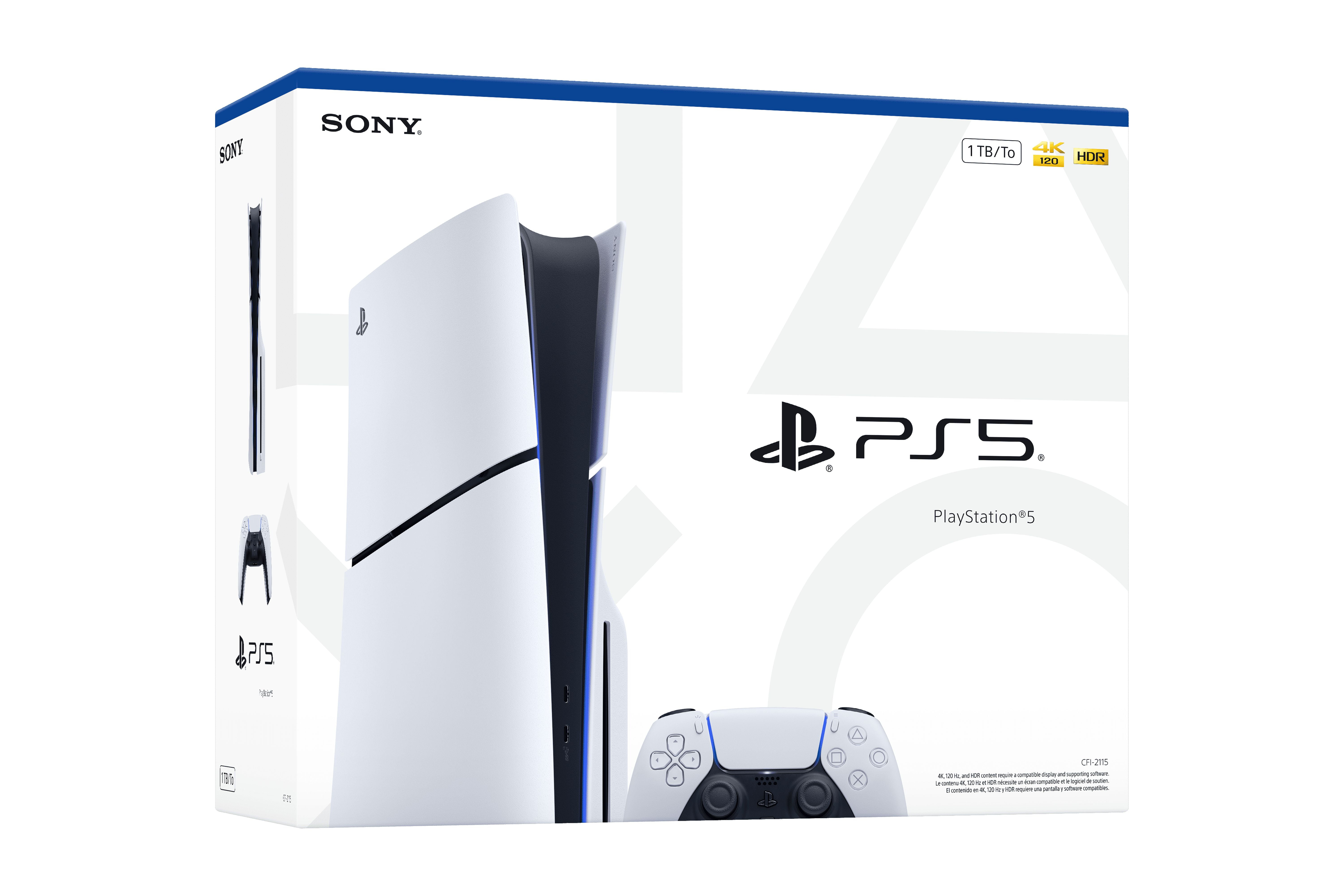 PlayStation 5 Disc Console Slim  1TB