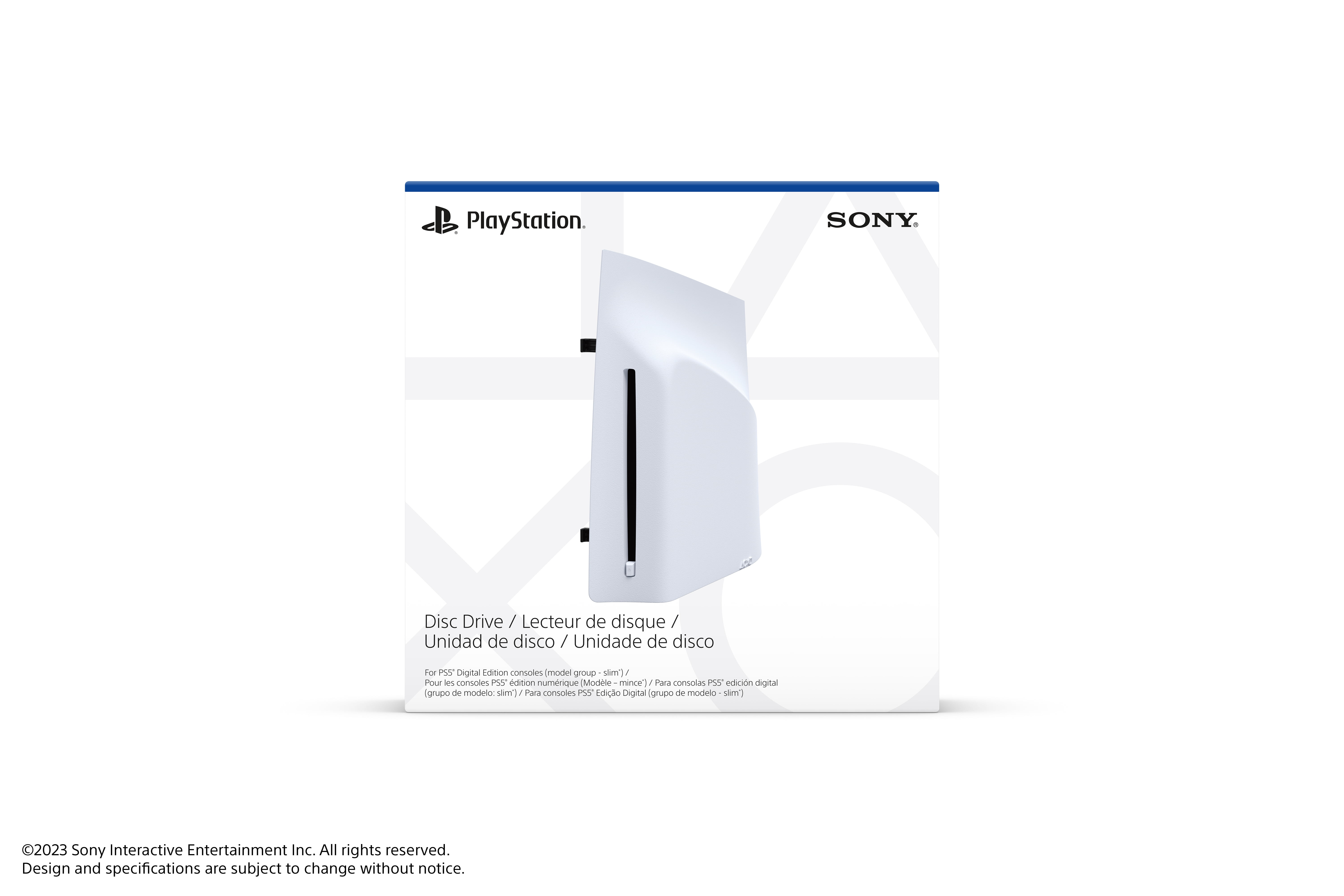 PlayStation 5 Disc Drive For PS5/PS5 Pro Digital Slim Console