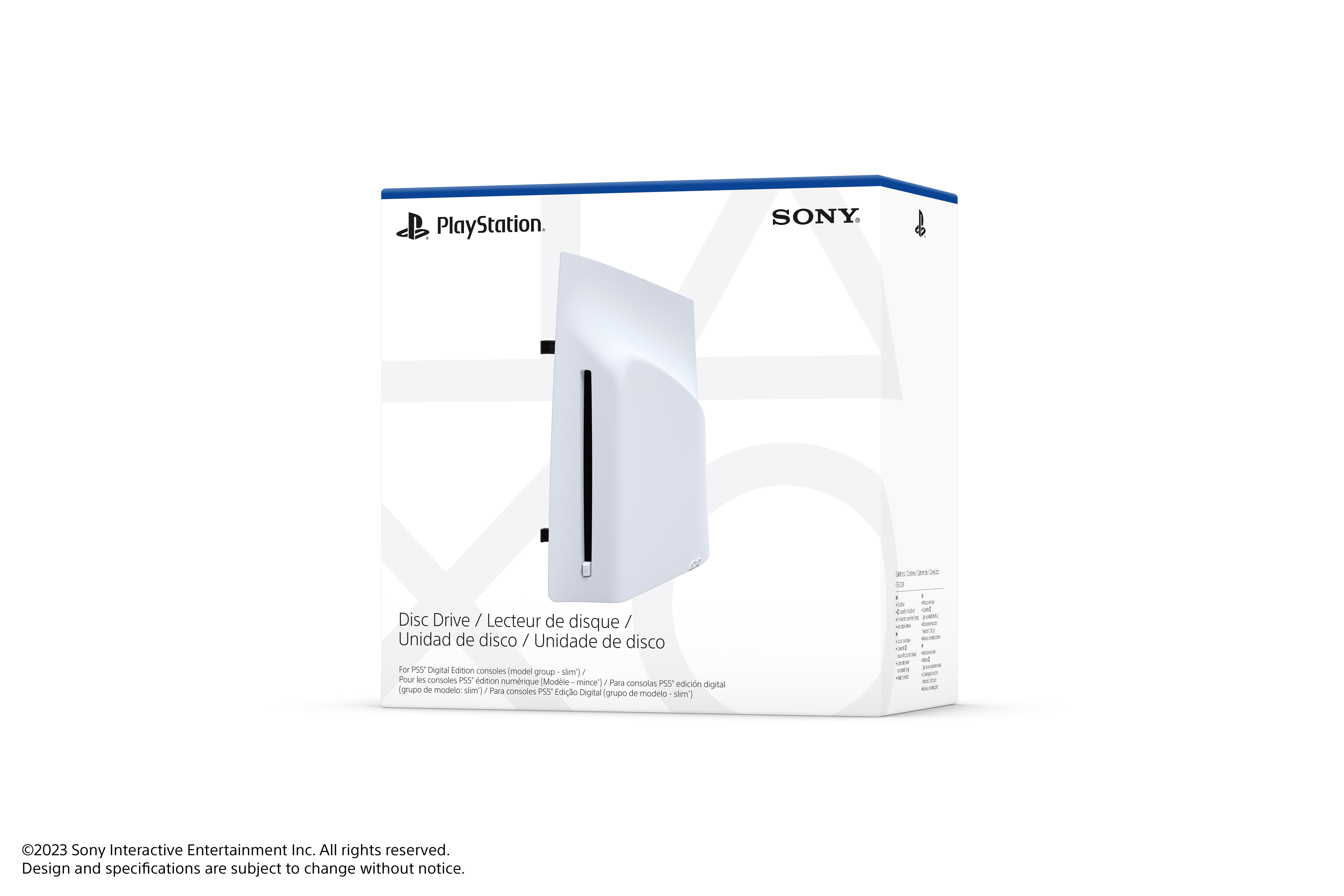PlayStation 5 Disc Drive For PS5/PS5 Pro Digital Slim Console