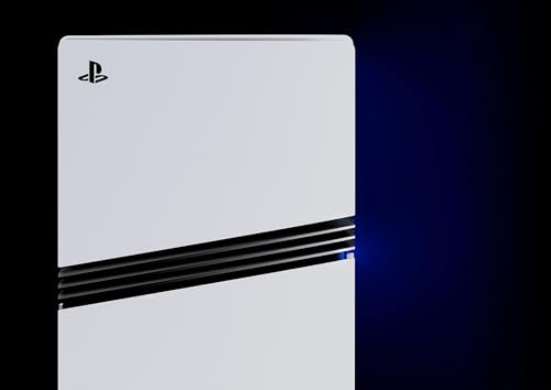 PlayStation 5 Pro with 4TB SSD Storage  Wireless Dualsense Controller   PS5 Pro Gaming System  White  Renewed   video game 